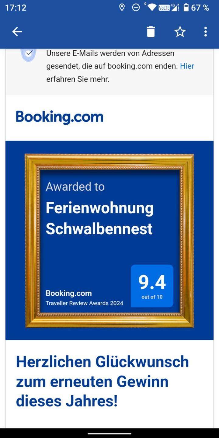 Ferienwohnung Schwalbennest Sommerach Εξωτερικό φωτογραφία